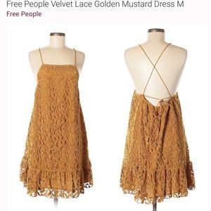 Free people low back dress